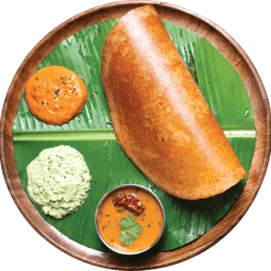 Ghee Podi Masala Dosa
